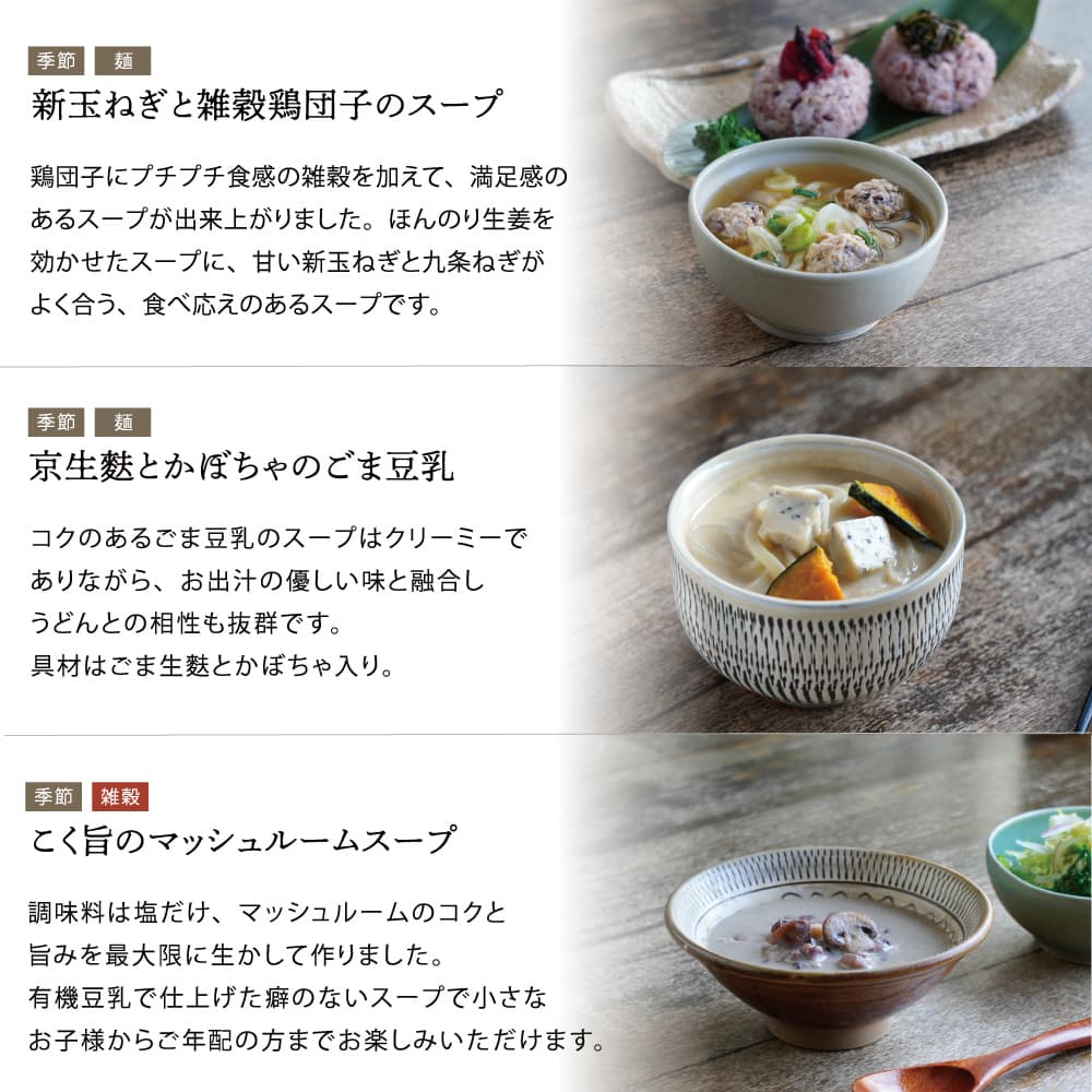〈定期便10食〉食べる日本のスープ